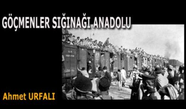 GÖÇMENLER SIĞINAĞI ANADOLU