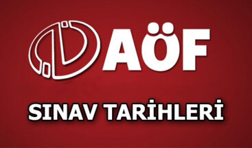 AÖF sınavları ne zaman? AÖF ara sınav tarihleri