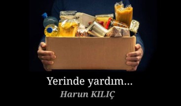 Yerinde yardım…