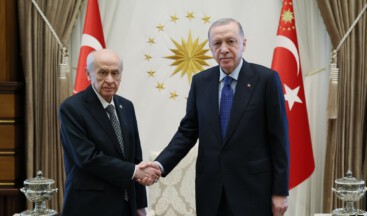 MHP lideri Devlet Bahçeli ile Cumhurbaşkanı Recep Tayyip Erdoğan’ın Beştepe’deki görüştü