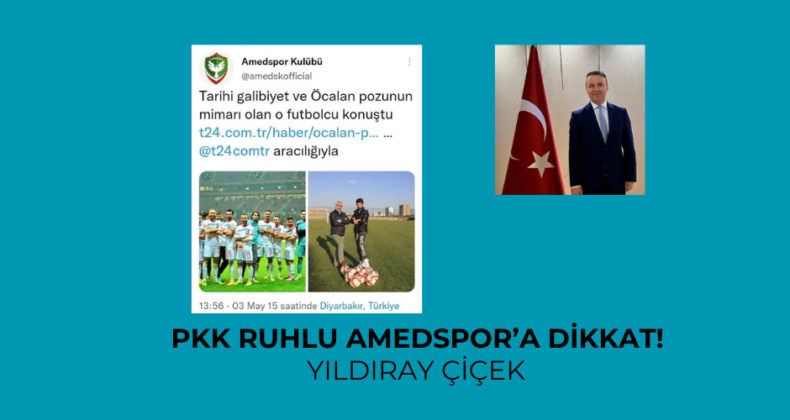 PKK ruhlu Amedspor’a dikkat!