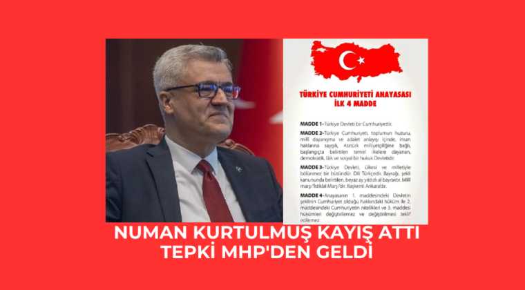 Numan Kurtulmuş kayış attı, tepki MHP’den geldi